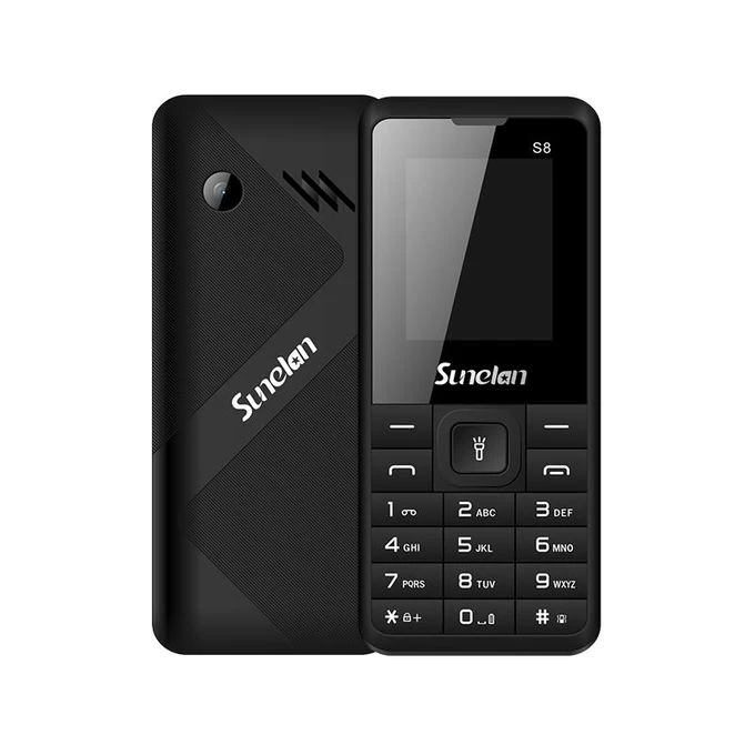Sunelan S8 1.8" Screen Phone, Dual SIM, Game, Camera BL 5C_Battery - Black