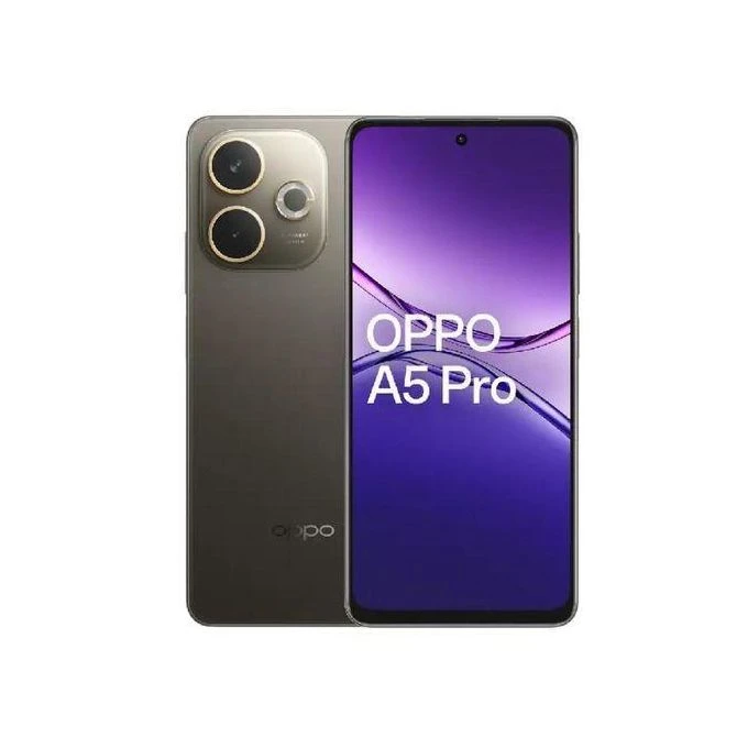 Oppo A5 PRO - 6.67,8GB/256GB,50MP/8MP,DUAL,4G,5800MAH - MOCHA BROWN
