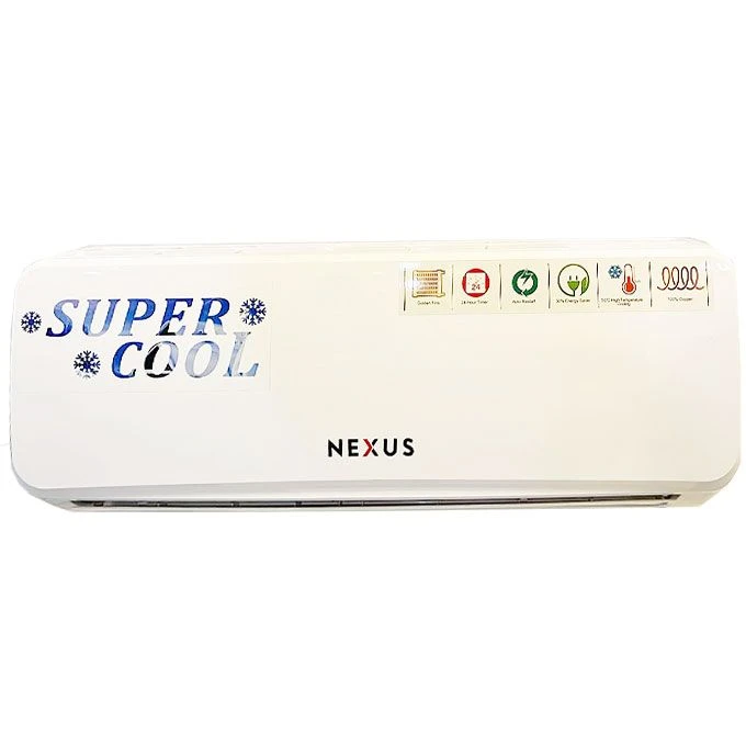 Nexus 1HP Split Air Conditioner (NX-MSSH9000SC) - White + Full Installation Kit & 2 Years Warranty